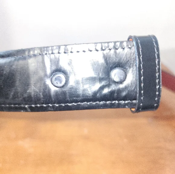 Men's Leather Belt - Picture 3 of 8